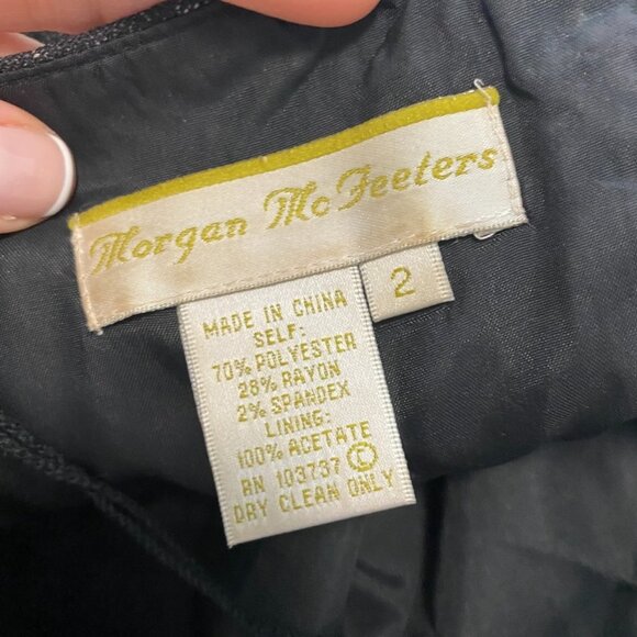 Morgan McFeeters Bondage Gray Career Dress Size 2 - Picture 2 of 4